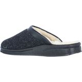 Fischer - Andy - Pantoffels - Zwart Antraciet - Viltlook - Scheerwol