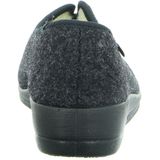 Fischer - Pantoffels - Grijs Donker - Vilt - Antislip Onderzool