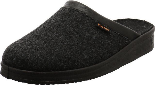 Sloffen - Grijs - Schurwol - Elastische Zool