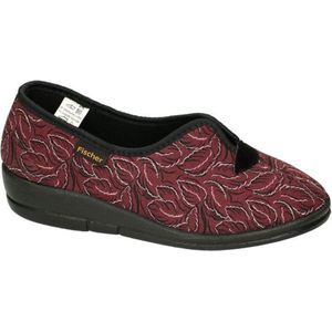 Fischer Dora sandalen voor dames, Rood Bordo bont 349, 38 EU