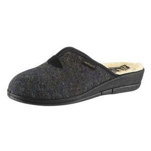 Fischer dames dora pantoffels, Zwart antraciet 205, 37 EU