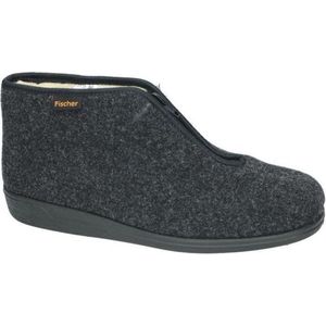 Fischer -Heren - zwart - pantoffels & slippers - maat 48