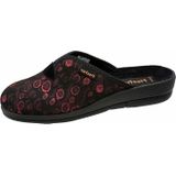 Fischer dora pantoffels dames, wijnrood 341
