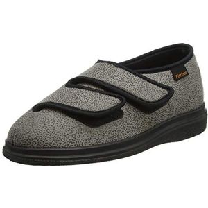 Fischer Ortho lage pantoffels voor heren, grijs 666, 42 EU