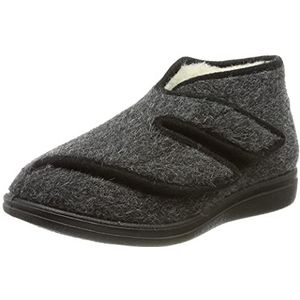 fischer Bad Wiessee uniseks slippers, Dunkelgrau, 42 EU