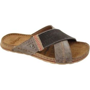 Fischer Kruisband heren slipper & muil 0801 - Bruin 74 - 43