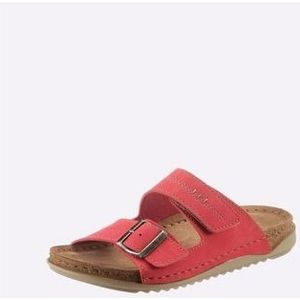 Dames Slippers in rood