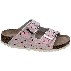 Fischer Hawaii sandaal, rozebont, 37 EU, roze bont, 37 EU