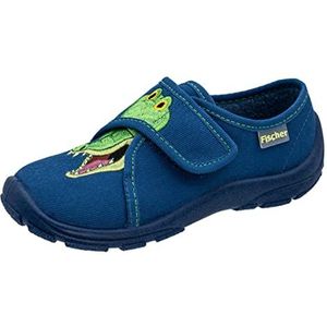 Fischer Jongens Danny Pantoffels, blauw, 34 EU