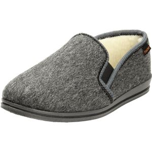 Fischer - 2610 - Pantoffels - Antraciet - Warme Binnenvoering