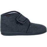 Fischer - Pantoffel Gevoerd - Antraciet - Materiaal: Grijs Anthrazite