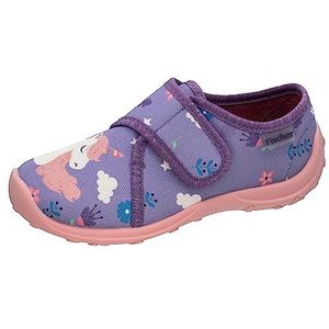 Fischer Boogy pantoffels voor meisjes, Lila bont, 35 EU