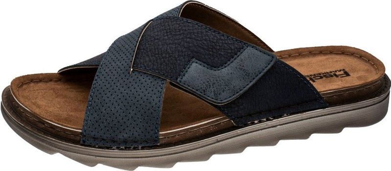 Fischer Slippers Heren - Slide - Blauw