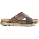 Fischer 546663 - Slipper - Bruin - Leer