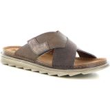 Fischer 546663 - Slipper - Bruin - Leer