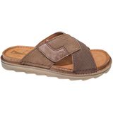 Fischer 546663 - Slipper - Bruin - Leer