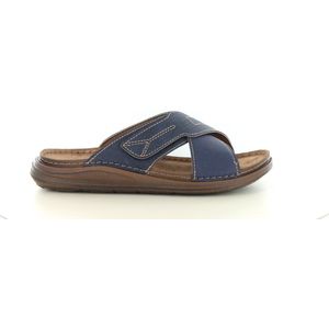 Fischer - 556545 - Pantoffels - Blauw - Imitatieleer