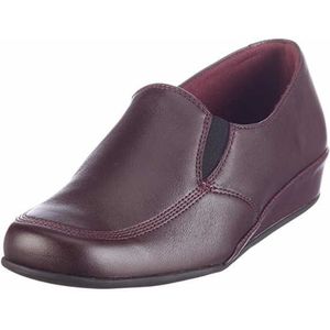 Rohde 6303 Lesina, dames pantoffels, Rood wijnrood 48, 37 EU