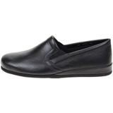 Rohde - 6402 - Pantoffels - Zwart - Glad Leer - Rubber Zool