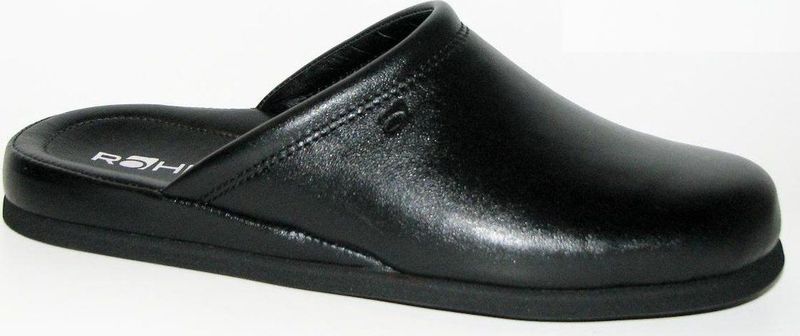 Rohde Varberg pantoffels voor heren, 90 zwart, 41 EU, 90, zwart., 41 EU