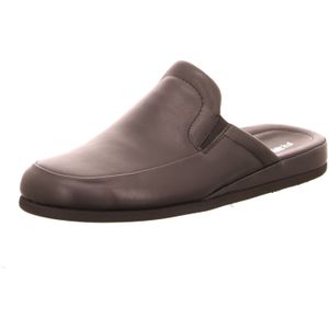 Rohde - heren Pantoffel  - leer - zwart - 6607-90 - Maat 46