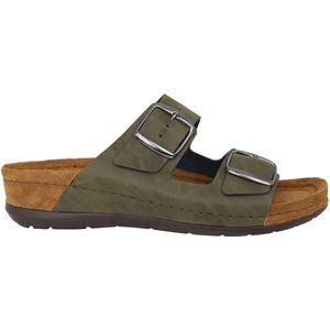 Rohde Rodigo - Dames Sandaal - Groen - Nubuck - Antislipzool