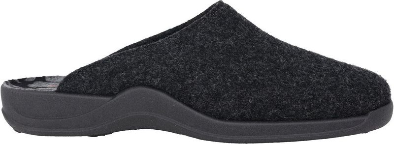 Rohde - Vaasa - Dames Slof - Grijs - Suède - Antislipzool