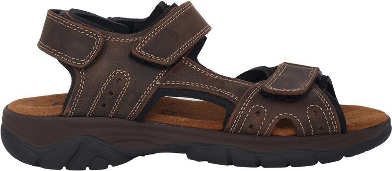 Rohde Cortina - Heren Sandaal - Bruin - Nubuckleer - Neopreen Voering