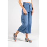 Rohde Biella - dames sandaal - wit - nubuckleer - neopreen voering