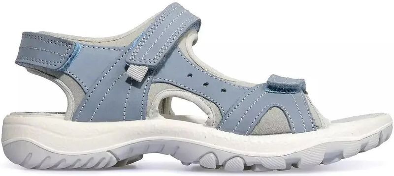 Rohde Biella - dames sandaal - wit - nubuckleer - neopreen voering