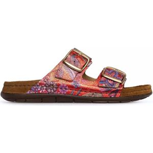 Rohde - Rodigo-D - Dames Sandaal - Rood - Leren Bovenwerk - Antislipzool