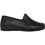 Rohde Viborg - Heren Slof - Zwart - Leer - Slipvaste Zool