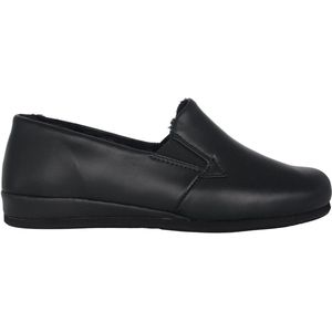Rohde Viborg - Heren Slof - Zwart - Leer - Slipvaste Zool