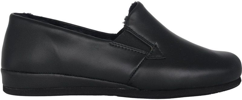 Rohde Viborg - Heren Slof - Zwart - Leer - Slipvaste Zool