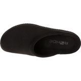 Rohde - Pantoffels - Zwart - Leer - 6607-90