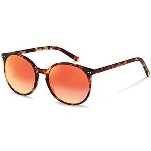 Rodenstock Youngline Sun RR333 Zonnebril voor dames, lichte zonnebril, ronde zonnebril met acetaat frame