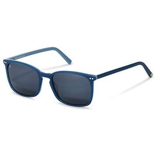 Rodenstock zonnebril Youngline Sun RR335 (heren), lichtgewicht zonnebril, vierkante zonnebril met tijdloos ontwerp, bril met acetaat kunststof montuur