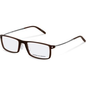 Porsche Design - P8384D55 - Bril - Zwart - Kunststof