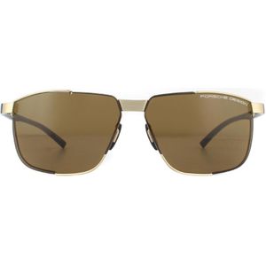Porsche Design Zonnebril P8680 B Gold Brown | Sunglasses