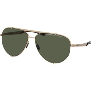 Porsche Design Zonnebril P8920 D Licht Gold Black Green | Sunglasses