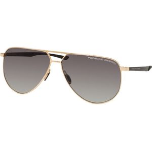 Porsche Design - P8962 D 226 - Zonnebril - Zwart/Goud - Combinatie van Roestvrij Staal en Carbonfiber