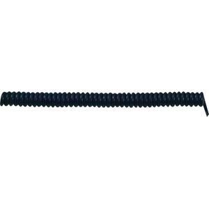 LAPP 73222341 Spiralkabel X05VVH8-F 300 mm / 900 mm 5 G 0.75 mm² Schwarz 1 St.