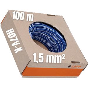 Lapp Kabel Litze H07V-K 1,5mm² donkerblauw 100M 4520141