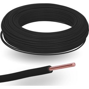 Lapp 4527011X PVC draad enkeladerig H07V-U 1,5 mm² zwart 350m stijf