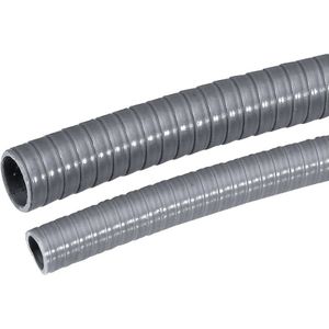 LAPP 61714000-10 SILVYN® SP 10x14 SGY Beschermslang (ribbelslang) Zilver-grijs (RAL 7001) 10 mm 10 m