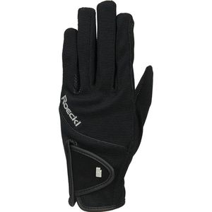 Handschoen Milano Black - 8 | Paardrij handschoenen