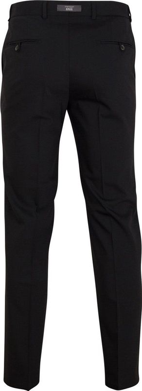 Brax pantalon zwart wol model Enrico