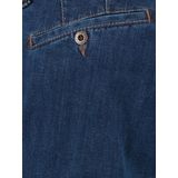 Brax - Flatfront Jeans - Blauw - Katoenmix - Regular Fit