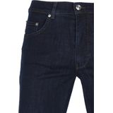 Brax - Cooper Denim Jeans Donkerblauw Sea - Heren Regular-fit