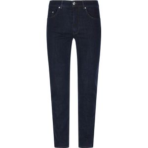 Brax - Cooper Denim Jeans - Donkerblauw - Katoenmix - Regular-fit